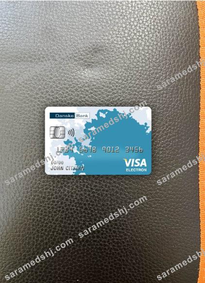 Finland Danske bank visa electron card photolook front